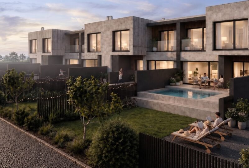 Artemisia Villas - moradias T4 com piscina e jardim privativos em Setubal